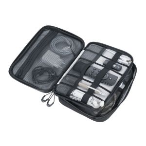 Troika Black Connected - Kabel Organizer Tas