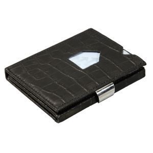 Exentri Wallet Caiman Black Leather