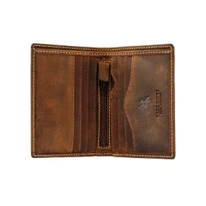Visconti Mini Portemonnee Arrow Hunter RFID Tan
