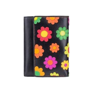 Visconti Paris Dames Portemonnee met Bloemenpatroon