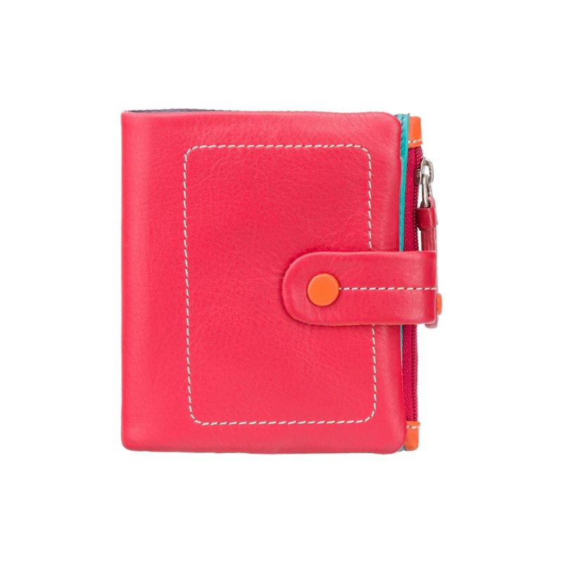 VISCONTI Soft Leather Rio Ladies Purse Style RFID Blocking R11, Plum Multi, One Size, Sling : Buy Online at Best Price in KSA - Souq is now